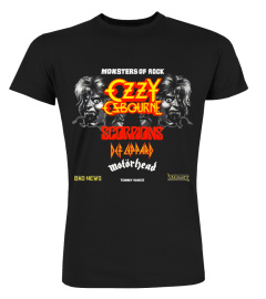 Ozzy Osbourne 1986 MONSTERS OF ROCK BK