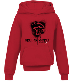 RD. Dodge Hellcat Hell on Wheels Long Sleeve T-Shirt-