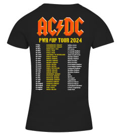 2-Sided ACDC Band Tour Shirt 2024