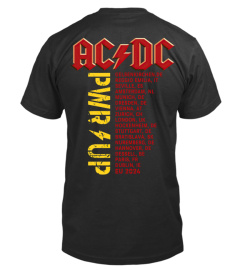 2-Sided ACDC Band Tour Shirt