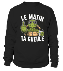 Le matin Ta gueule tortue