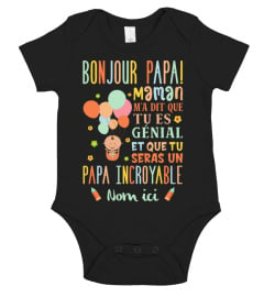 BONJOUR PAPA!