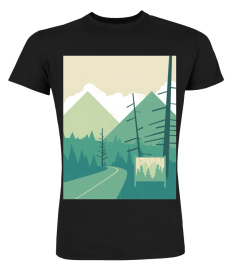 Bienvenue à Twin Peaks T-shirt classique-gigapixel-standard-width-2400px