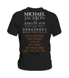 (2 sides)  Michael Jackson Dangerous World Tour 1992-93