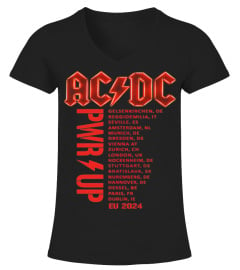 ACDC PWR UP TOUR EU 2024 T SHIRT