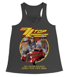 2-Sided ZZ Top Band Tour Shirt 2024