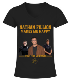 NATHAN FILLION MAKES ME HAPPY YOU, NOT SO MUCH