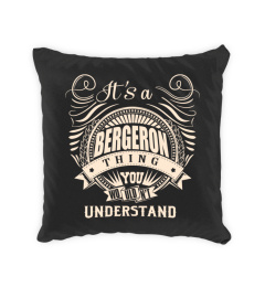 It's a BERGERON thing you wouldn't understand