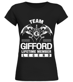 TEAM GIFFORD - LIFETIME MEMBER