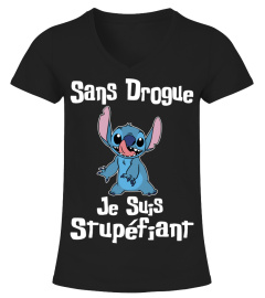 SANS DROGUE JE SUIS STUPEFIANT -STITCH