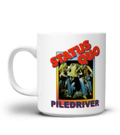 LIMITED EDITION - STATUS QUO PILEDRIVED  Mug