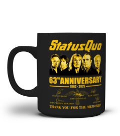 LIMITED EDITION - STATUS QUO ANNIVERSARY  Mug