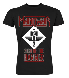 (2 side ) Limited Edition - Manowar sign of the hammer