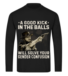 A Good Kick In The Balls Will Solve Your Gender Confusion