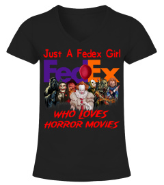 Just A Fedex Girl Loves Horror Movies