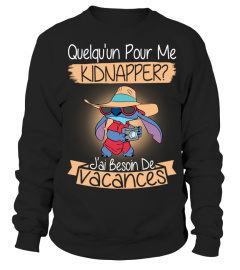 QUELQU'UN POUR ME KIDNAPPER J'AI BESON DE VACANCES - STITCH