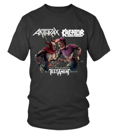 2-Sided Anthrax Band Tour Shirt