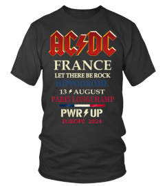 ACDC Paris Longchamp  Hippodrome Europe  Shirt2024