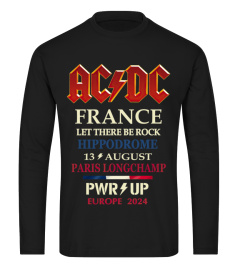 ACDC Paris Longchamp  Hippodrome Europe  Shirt2024