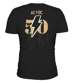 AC/DC 50 Years Gold Football