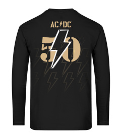 AC/DC 50 Years Gold Football