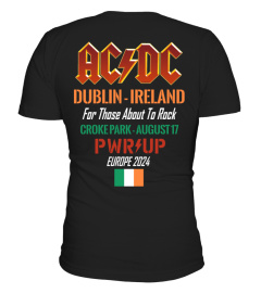 (2 SIDES) DUBLIN - IRELAND 2024 - AC/DC