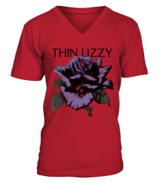 (2 side ) Limited Edition - Thin Lizzy black rose