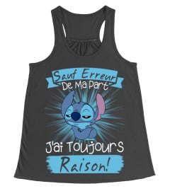 SAUT ERREUR DE MA PART J'AI TOUJOURS RAISON! - STITCH