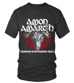 2-Sided Amon Amarth Hedrun Over Europe 2024 Shirt