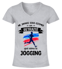 ne jamais sous-estimer un retraité - Jogging