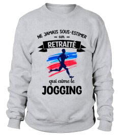 ne jamais sous-estimer un retraité - Jogging