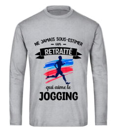 ne jamais sous-estimer un retraité - Jogging