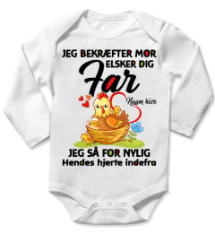 JEG BEKRAEFTER MOR ELSKER DIG