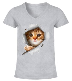 cat classic new t shirt