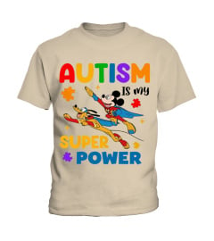 Autism Is My Super Power Shirt, Mickey Autism Tee, Disney Autism Shirt