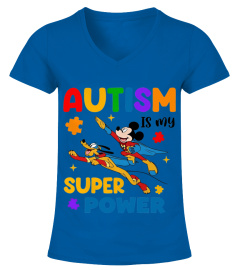 Autism Is My Super Power Shirt, Mickey Autism Tee, Disney Autism Shirt