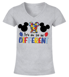 Mickey It's Ok To Be Different Disney Autism Awareness