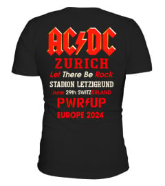 (2 SIDES)  ZURICH  2024 - AC/DC