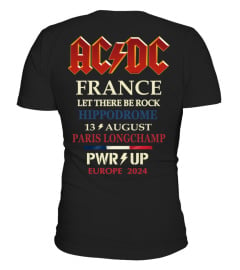 (2 SIDES)  PARIS EIFFEL 2024 - AC/DC