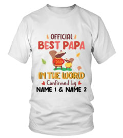 OFFICIAL BEST PAPA IN THE WORLD CONFIRMED BY