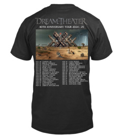 2-Sided Dream Theater 40th Anniversary Tour 2024 - 25 Shirt