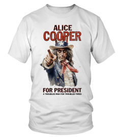 2-Sided Alice Cooper tour 2024 Shirt