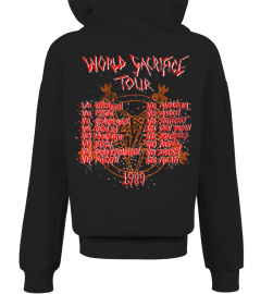 (2 side) Limited Edition - Slayer WORLD SACRIFICE TOUR '89