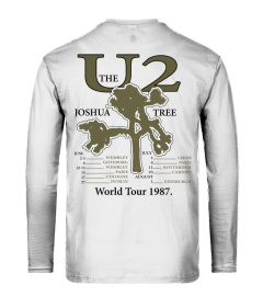 (2 side) Limited Edition - U2 Band Live The Joshua Tree World Tour 1987