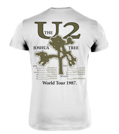 (2 side) Limited Edition - U2 Band Live The Joshua Tree World Tour 1987