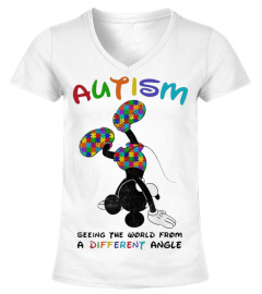 Autism Awareness Seeing The World From A Different Angle Shirts