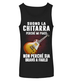 Suono la chitarra perché mi piace non perché sia bravo a farlo