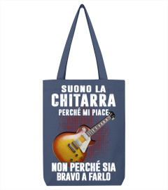 Suono la chitarra perché mi piace non perché sia bravo a farlo