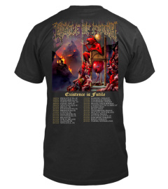 2-Sided Cradle Of Filth Tour Shirt 2024 Europe Stadium