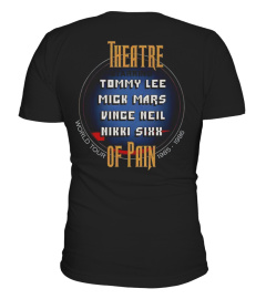 (2 side) Limited Edition - Motley Crue  THEATRE OF PAIN